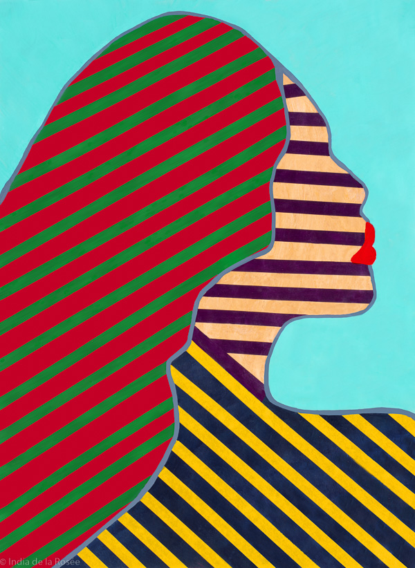 The Striped Lady 1